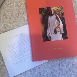 Van Cleef & Arpels Red and White Brochure